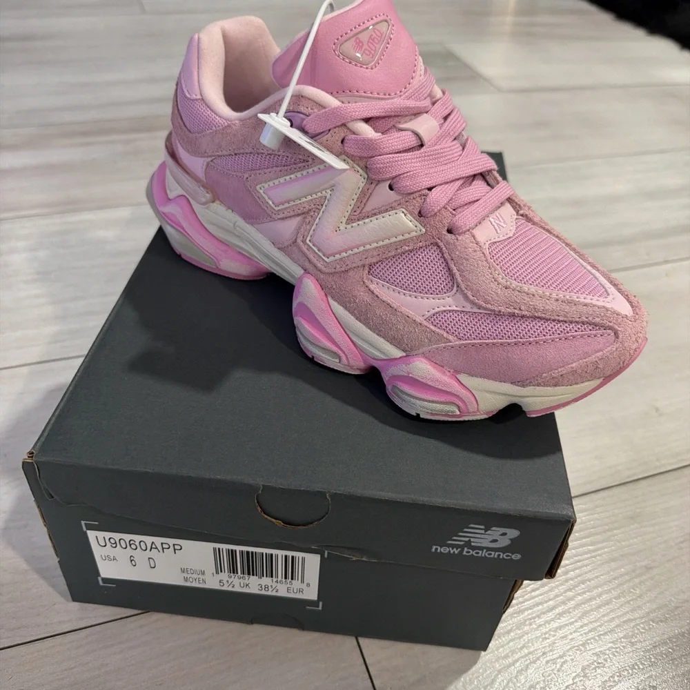 New Balance Pink Women's Athletic Sneakers - Picture 3 of 6